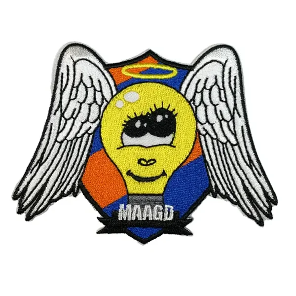 Lampegat emblemen - Sterrenbeeld maagd