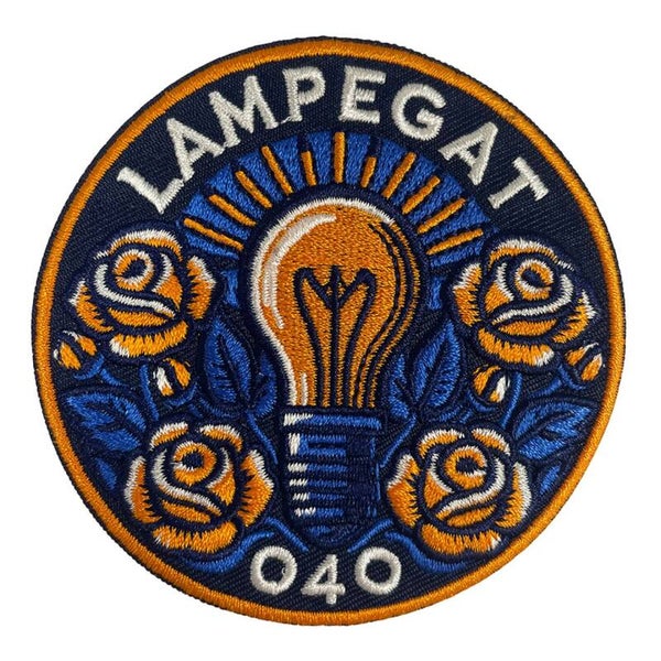 Lampegat embleem - Lampje