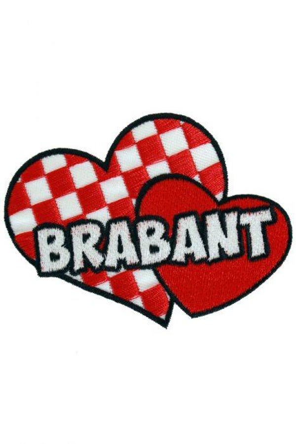 Embleem : brabant hartjes wit.