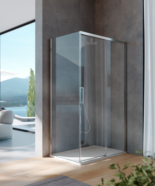 LATO ADELE 130 SCORREVOLE TRASPARENTE EXTRACHIARO BRILL