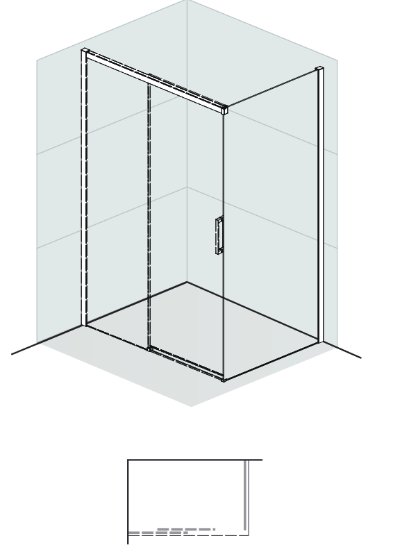 LATO FISSO ADELE 70 REVER. TRASPARENTE EXTRACHIARO CARBON