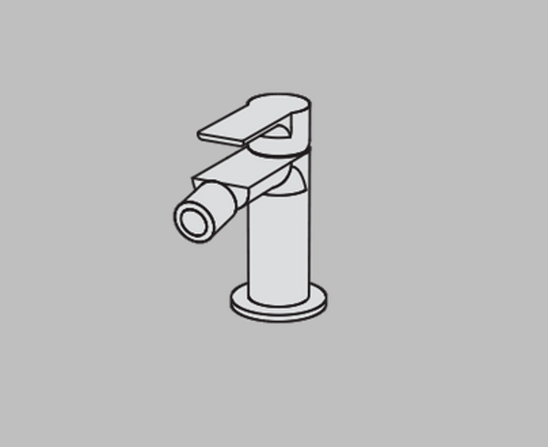 JEY MIX BIDET MONOCOM. CON PILETTA CLICK-CLACK CROMO