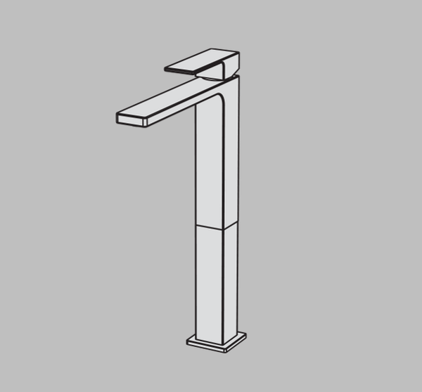 EFFE MIX LAVABO ALTO MONOC. CON PILETTA CLICK-CLACK CROMO