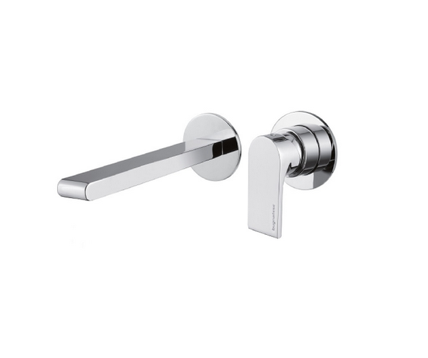 6646SCCR MONOCOMANDO INCASSO C/CANNA CM 21 CROMO CON SCARICO CLICK-CLACK