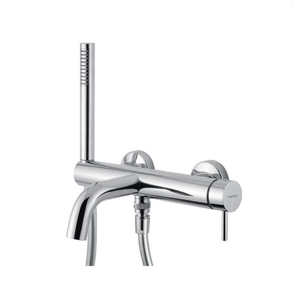 5790 MONOCOMANDO EST. VASCA CON DUPLEX CROMO