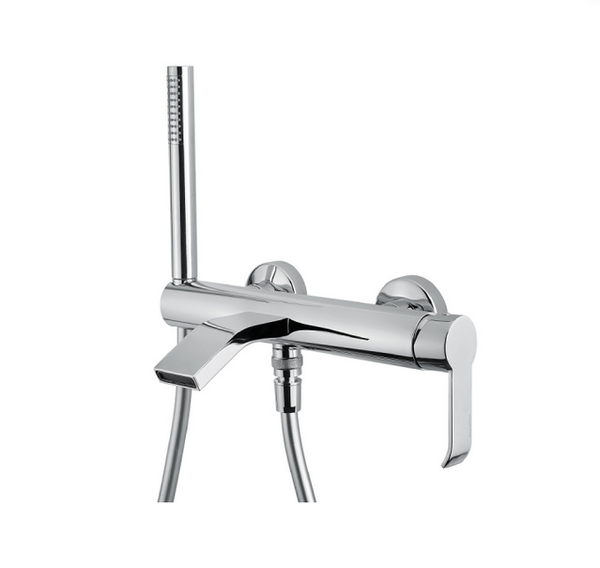 9635CR MONOCOMANDO EST. VASCA CON DUPLEX CROMO