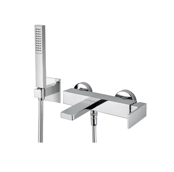 9102 MONOCOMANDO EST. VASCA CON DUPLEX CROMO