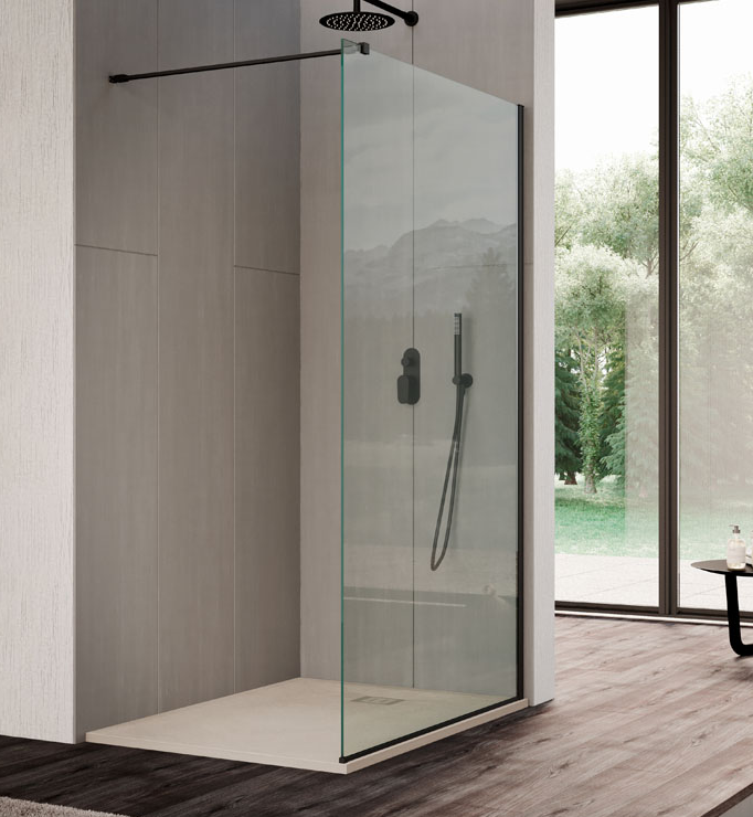 BOX VOGUE WALK-IN 80 TRASPARENTE CARBON