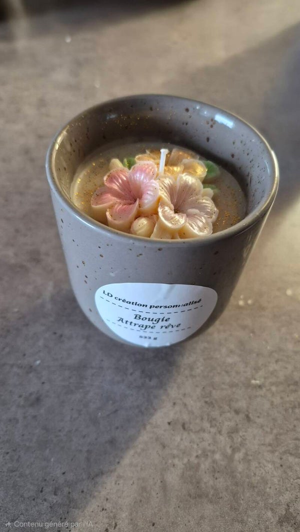 Bougie parfumée parfum attrape rêve