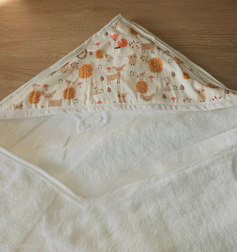 🛁 Cape de bain fait main