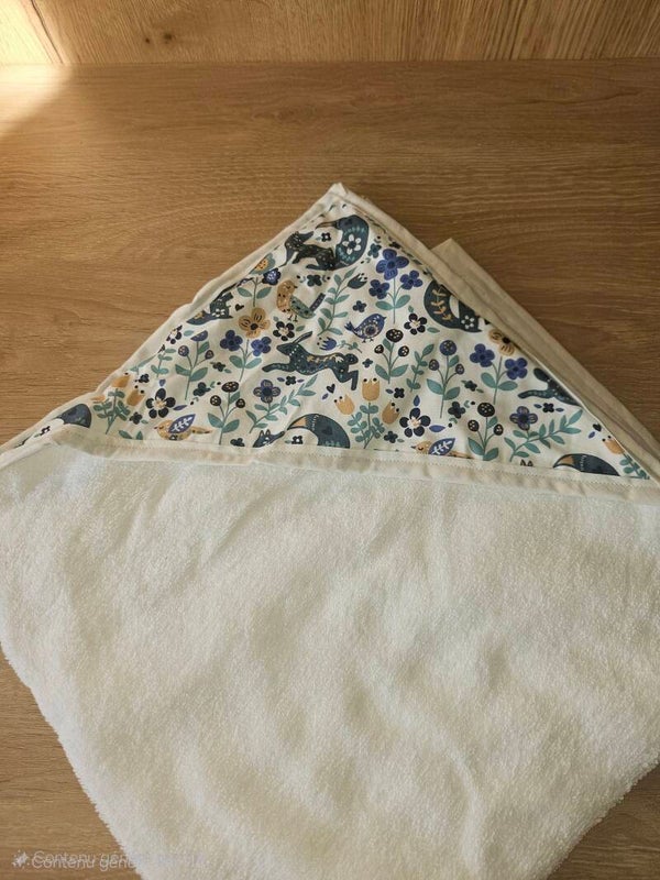 🛁 Cape de bain fait main