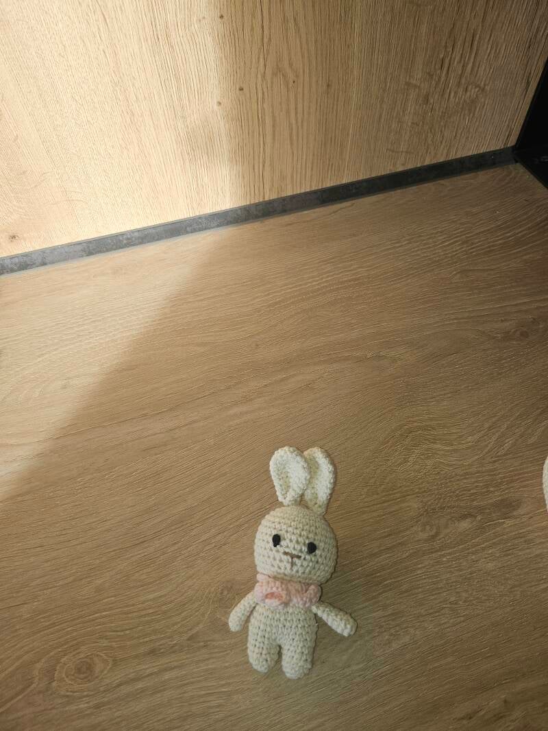 🧸 Petite peluche à accrocher – Le compagnon du doudou 🧸