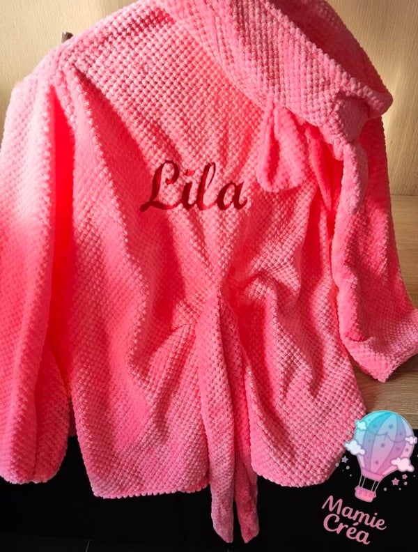 🛁🛏️ Peignoir de bain ou de chambre fait main