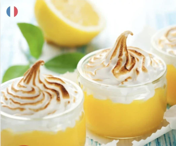 Fondants parfumée citron meringué