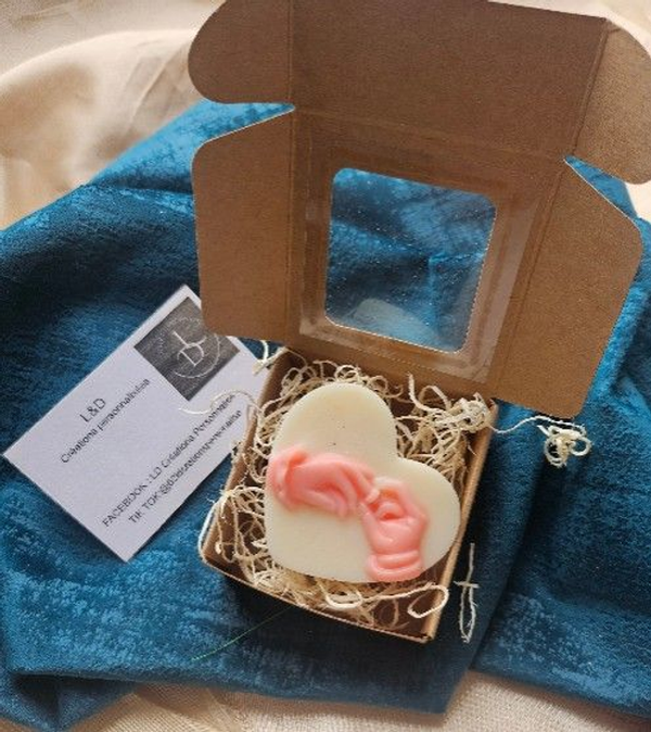 Fondants cœurs mains alliances