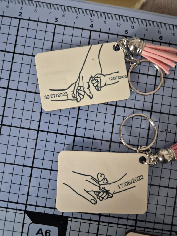 Portes clef sublimations