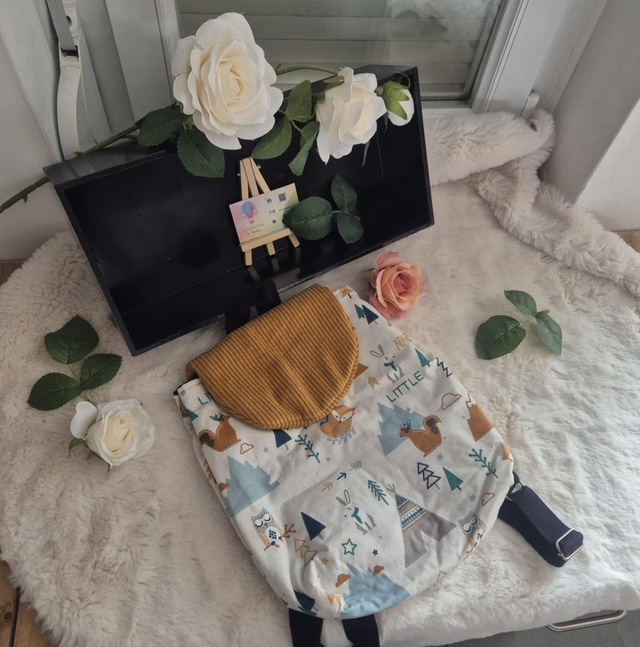 Sacs pour la maternelle / creche brodés sur mesure