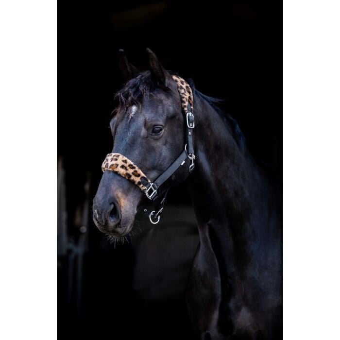 Halster luipaard 'fleece'