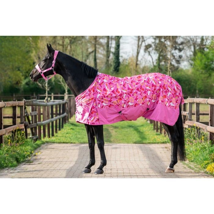 Regendeken funny roze