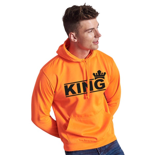 Electric oranje hoodie KING