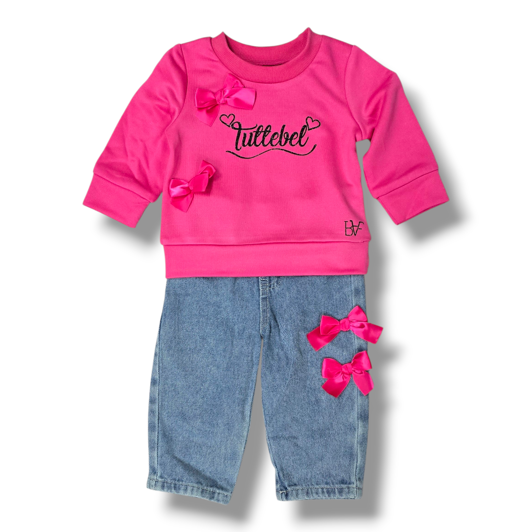 Jogging pakje tuttebel strik