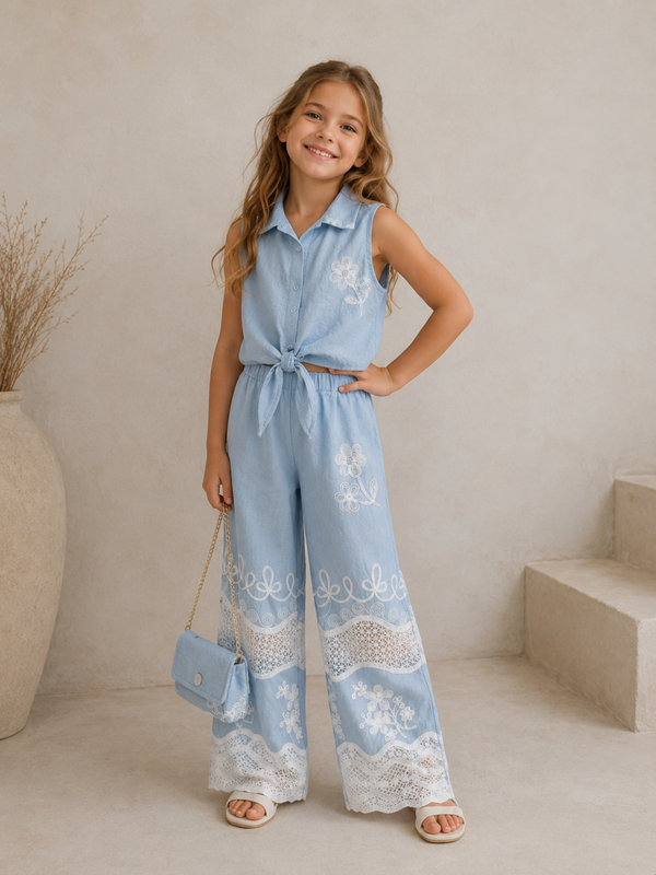 Ibiza style set - blauw