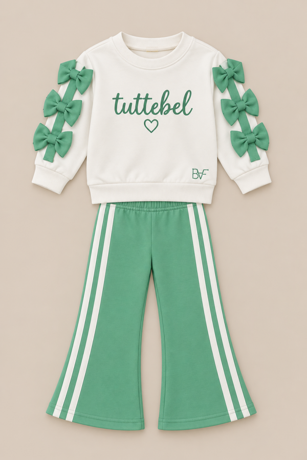 Tuttebel pak met strikjes - groen