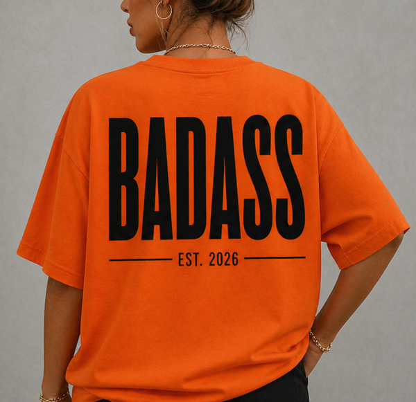 Dames shirt - Badass oranje
