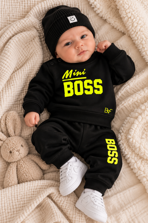 Huispak mini boss neon geel