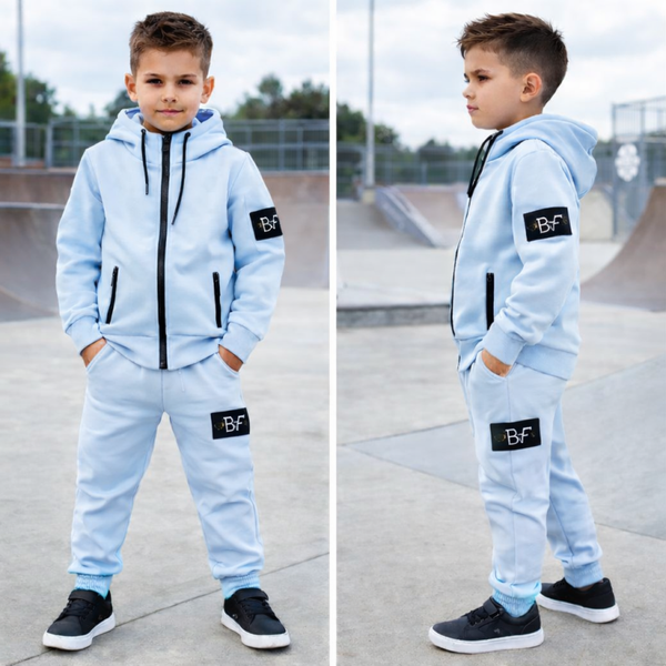 Street Armor Set - lichtblauw logo