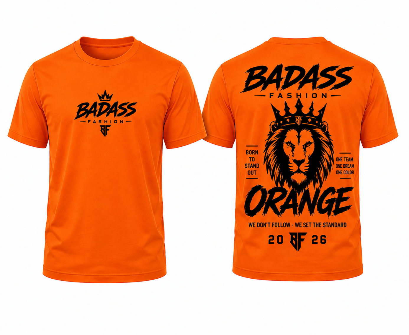 Heren shirt - Orange