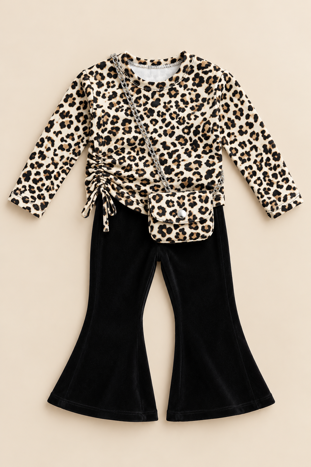 3-delige velvet set / panter