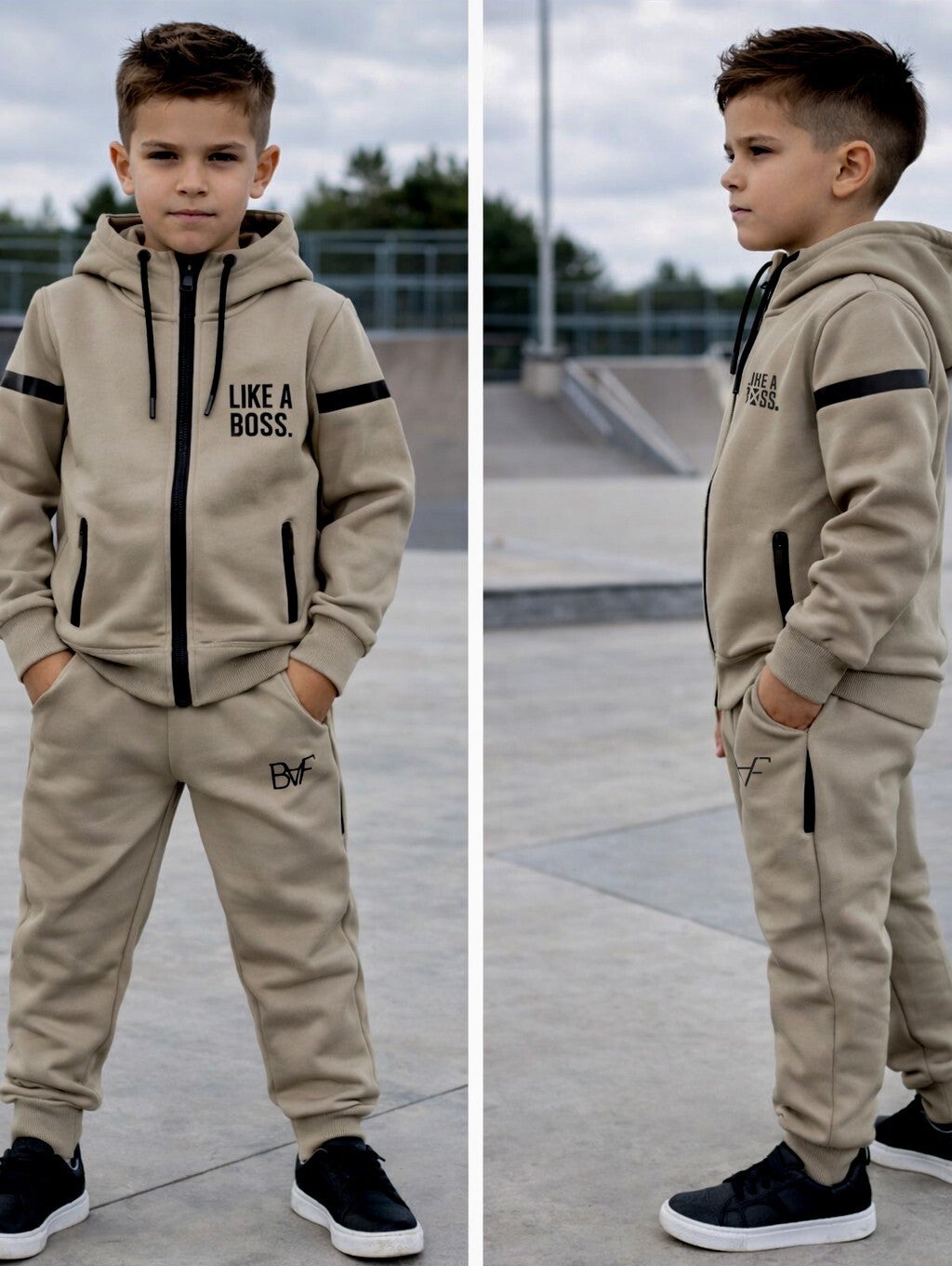 Joggingpak like a boss - bruin