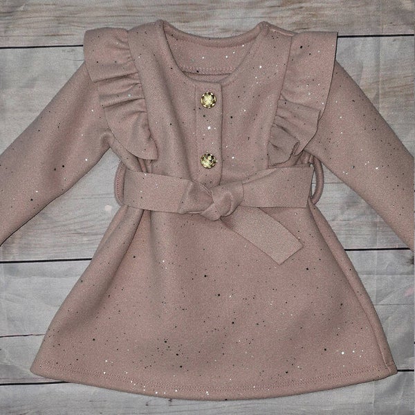 Jurkje lovely glitter / oud roze