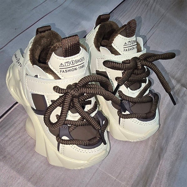 Schoenen beige-bruin