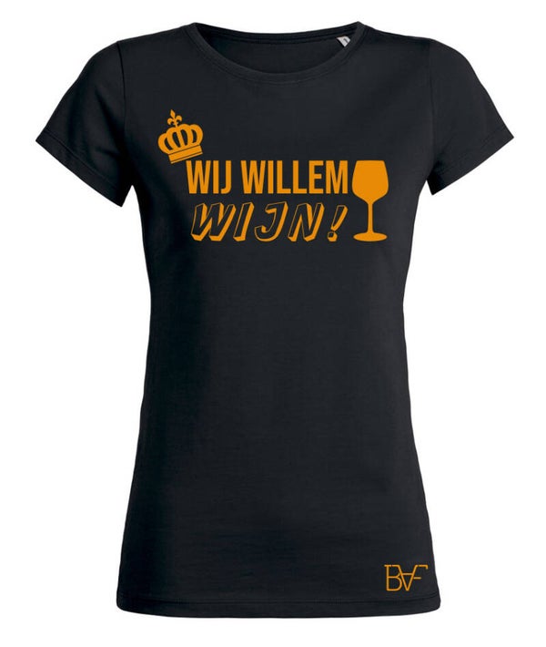 Dames shirt wij WILLEM wijn
