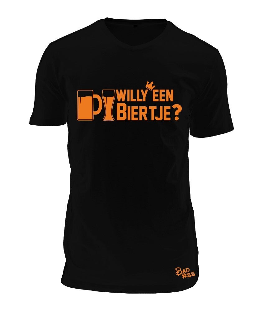 Heren shirt Willy een biertje?