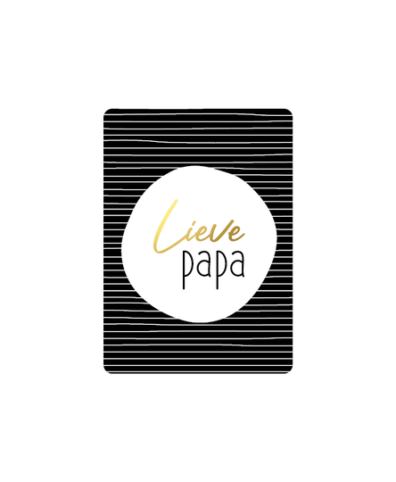 Minikaart - Lieve papa