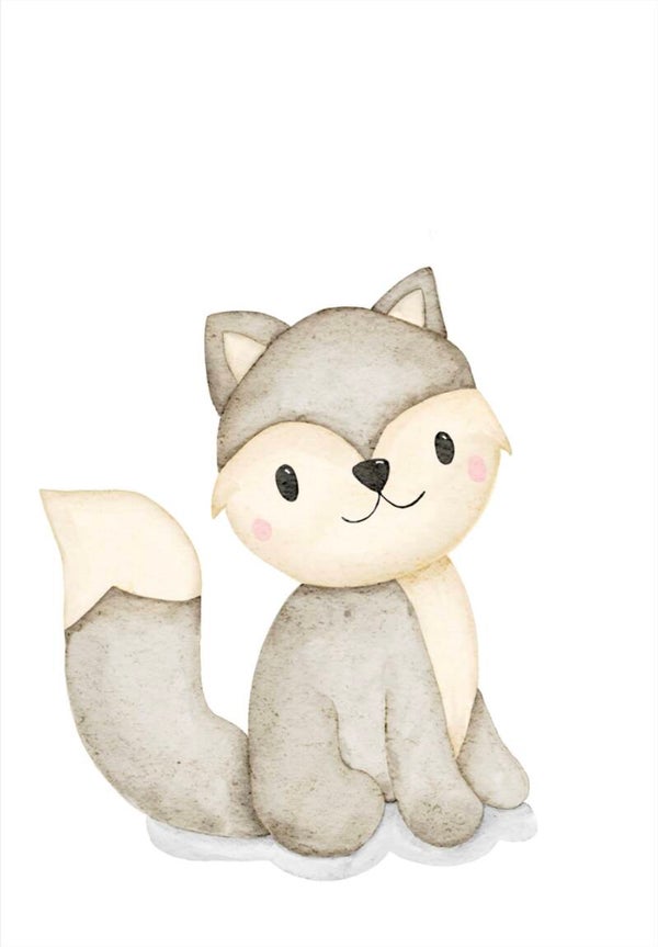 Wenskaart - Tante Jess' - Vosje