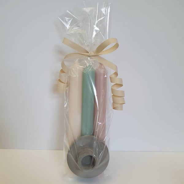 Cadeau - Kaarsen met standaard