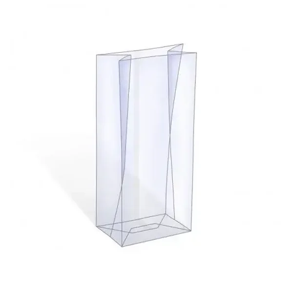 Blokbodemzak - Cellofaan 10x6x28 cm