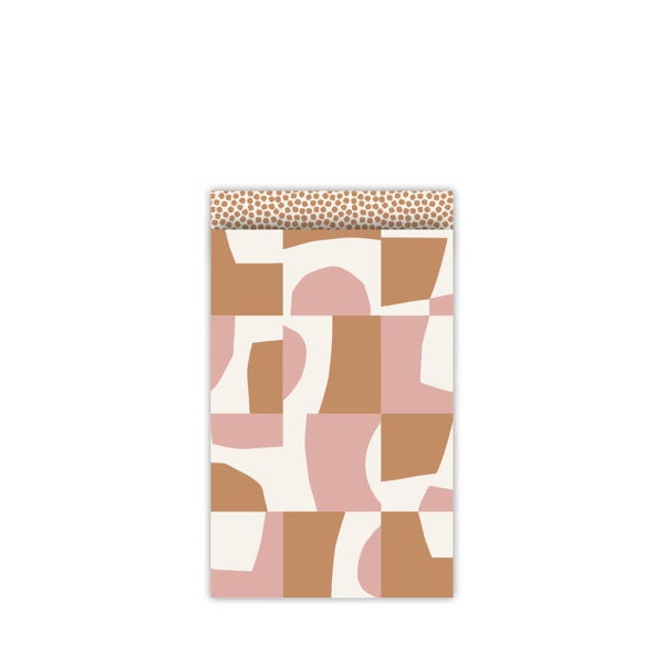 Cadeauzakje 12x19 - Abstract roze