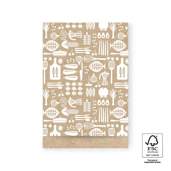 Cadeauzakje 17x25 - Bakken en koken