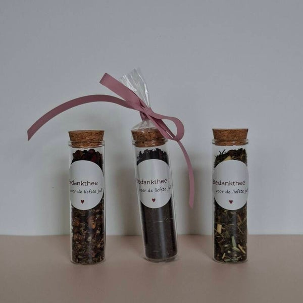 Cadeau - Bedankthee juf