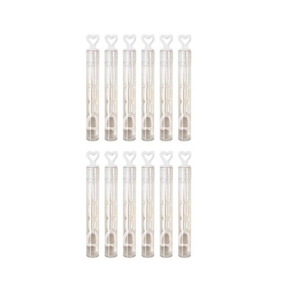 Uitdeelcadeautje - Mini bellenblaas hart wit