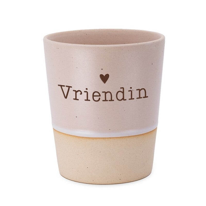 Mok keramiek - ❤ Vriendin