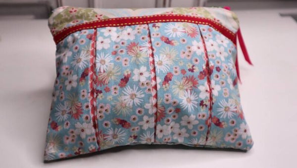 petite trousse à soufflets fleurs - réf PTS 002