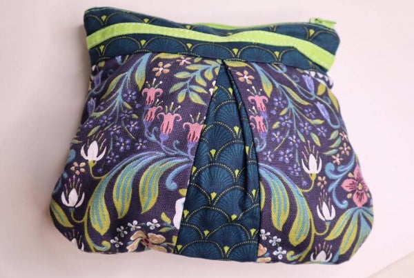 Trousse soufflet fleurs - réf TSF 001
