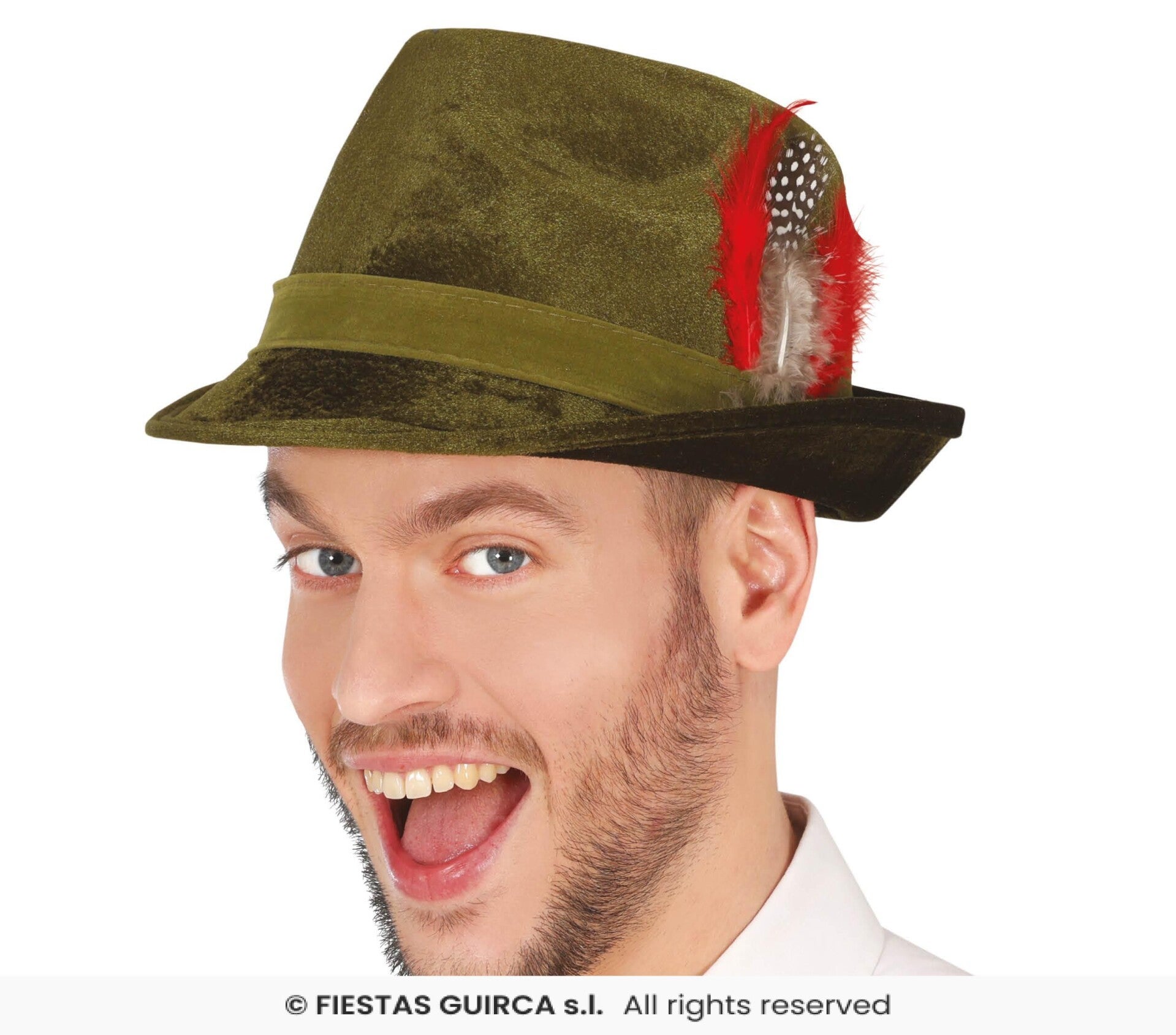 CAPPELLO TIROLESE IN VELLUTO