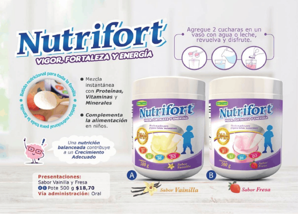 Nutrifort Suplemento en polvo